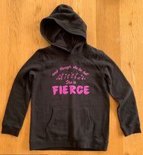 Load image into Gallery viewer, &quot;She be but little, she is fierce&quot; - Children&#39;s Hoodie